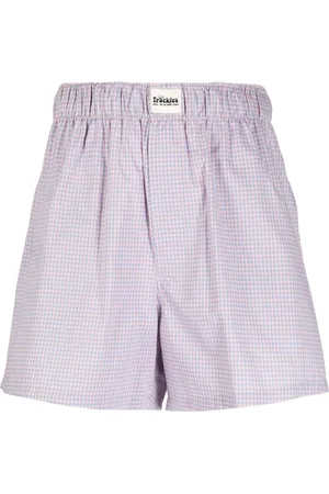 Natasha Zinko Shorts mit Vichy-Karo