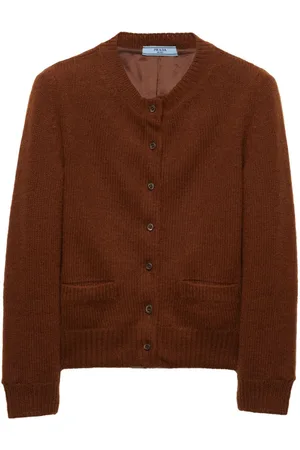 Prada Cardigan mit Triangel-Logo