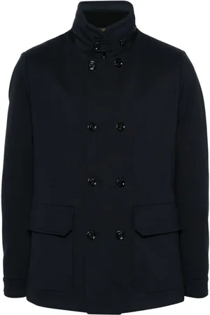 MOORER Gefütterte Jacke mit Layering-Detail