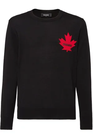 Dsquared2 Pullover mit Intarsien-Logo