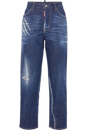 Dsquared2 Gerade Jeans im Distressed-Look