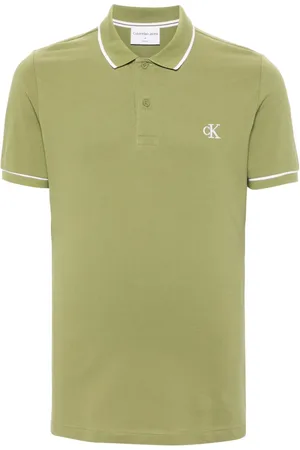 Calvin Klein Pikee-Poloshirt mit Logo-Stickerei