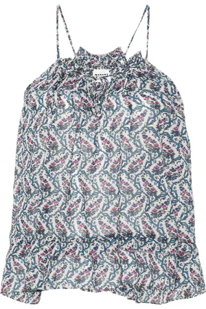 Marant Etoile Fabino Bluse mit Blumen-Print