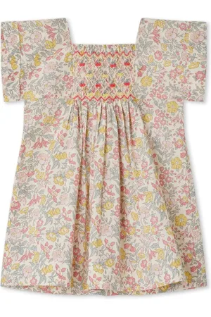 BONPOINT Kleid mit Blumen-Print