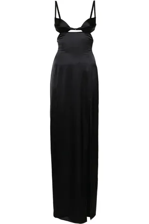 Nensi Dojaka Double Petal Maxikleid