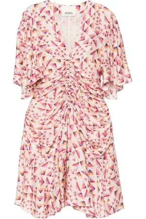 Isabel Marant Geometrisches Lienne Minikleid