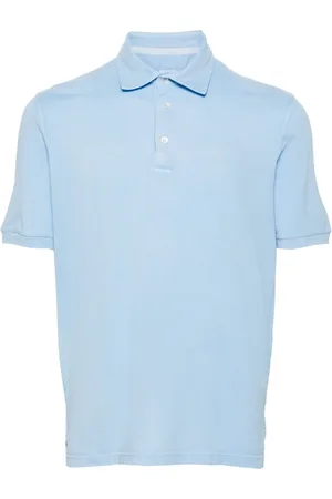 FEDELI Poloshirt aus Pikee