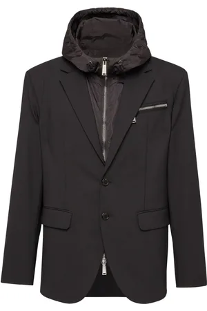 Dsquared2 Einreihiges Sakko mit Kapuze