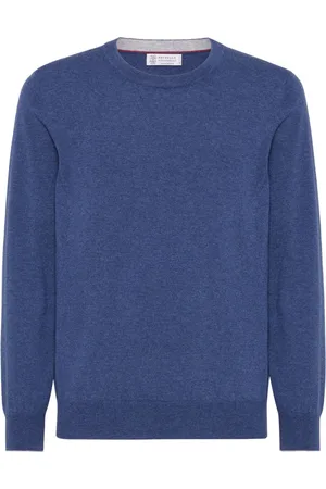 Brunello Cucinelli Kaschmirpullover mit rundem Ausschnitt