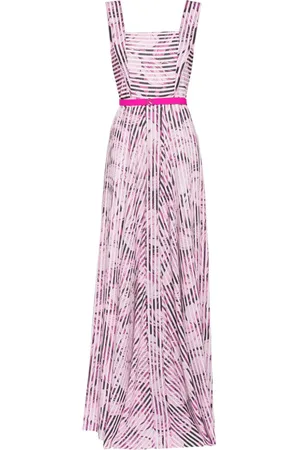 Saiid Kobeisy Gestreiftes Maxikleid