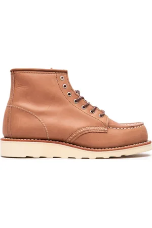 Red Wing Stiefel mit Moc-Kappe