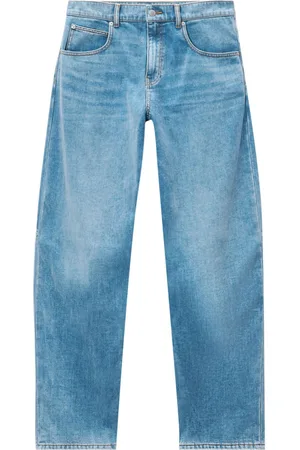 Alexander Wang Tief sitzende Wide-Leg-Jeans