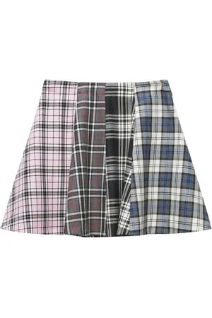 Msgm Minirock im Patchwork-Look