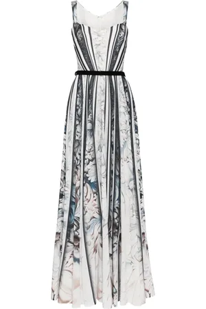 Saiid Kobeisy Robe mit grafischem Print