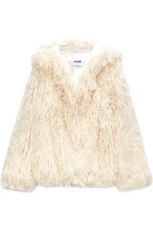 Msgm Jacke aus Faux Fur