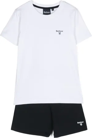 Barbour Jogginganzug mit Logo-Print