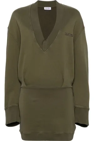 The Attico Minikleid mit Logo