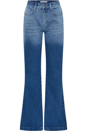 DION LEE Halbhohe Schlagjeans