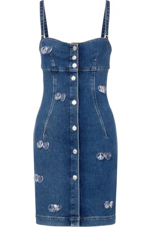 Moschino Minikleid mit Applikationen