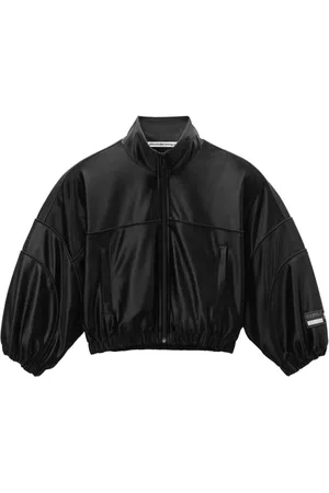 Alexander Wang Bomberjacke mit Logo-Applikation