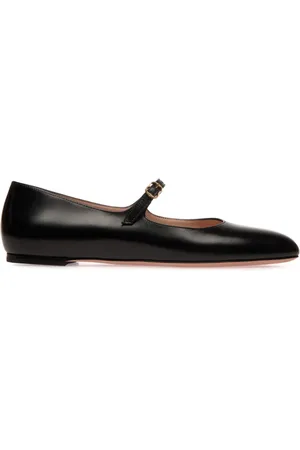 Bally Mary Janes aus gebürstetem Leder