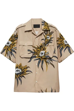 Prada Hemd mit Blumen-Print