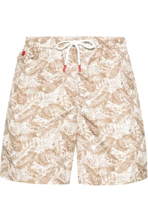Kiton Badeshorts mit Blumen-Print