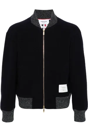 Thom Browne Woll-Bomberjacke mit Reißverschluss