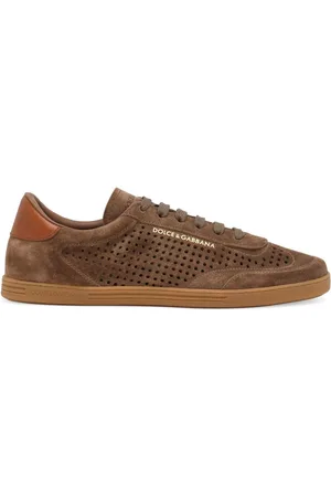 Dolce & Gabbana Saint Tropez Sneakers aus Wildleder
