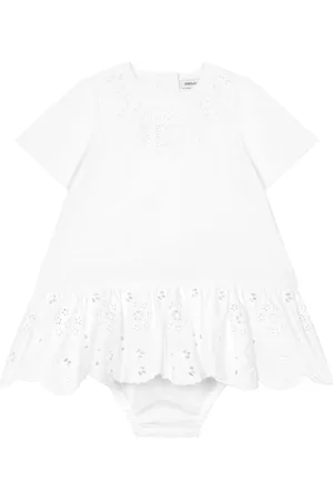 Dolce & Gabbana Kleid mit Logo-Stickerei