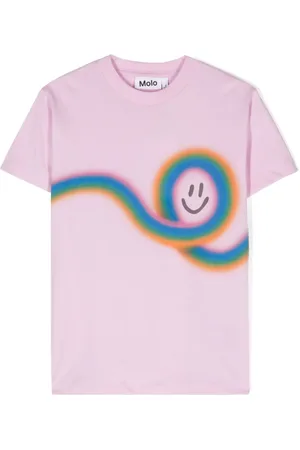 Molo Roxo T-Shirt mit Graffiti-Print