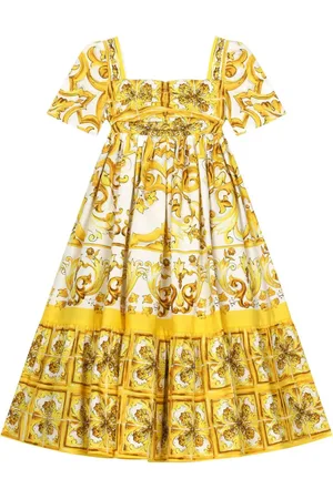 Dolce & Gabbana Kleid mit Majolica-Print