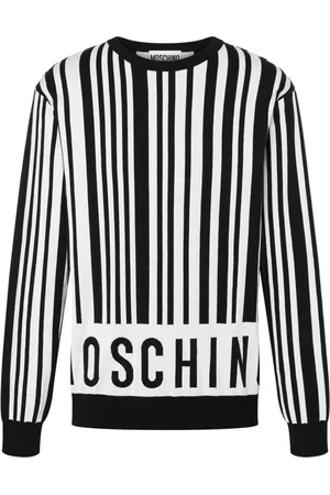 Moschino Pullover mit Barcode-Print
