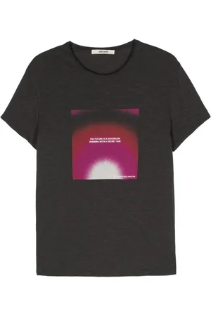 Zadig & Voltaire X Greta Bellamacina Toby T-Shirt mit Foto-Print