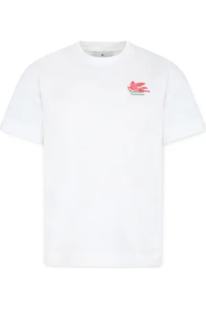 Etro T-Shirt mit Logo-Stickerei