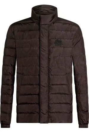 Etro Gesteppte Jacke mit Paisley-Print