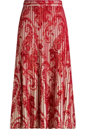 Etro Rock mit Paisley-Print