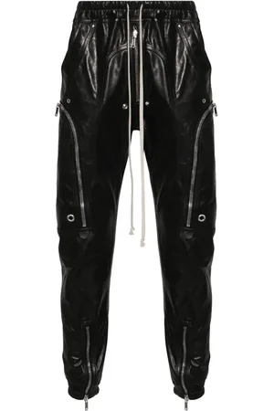 Rick Owens Bauhaus Cargohose aus Leder