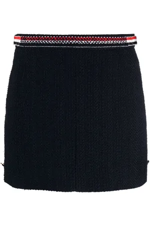 Thom Browne Tweed-Minirock mit Streifendetail