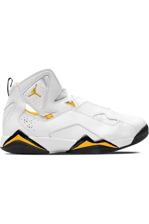Jordan Air True Flight "White/Yellow Ochre" Sneakers