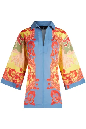 Etro Bluse mit Blumen-Print