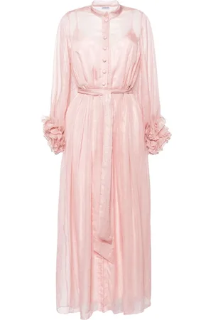 Baruni Esme Maxikleid mit foliertem Finish