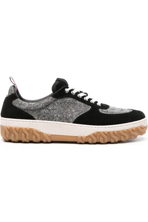 Thom Browne Letterman Tweed-Sneakers