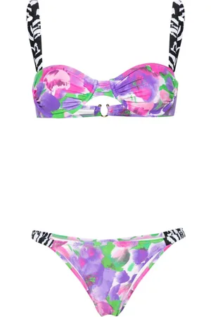 ROTATE Bikini mit Blumen-Print