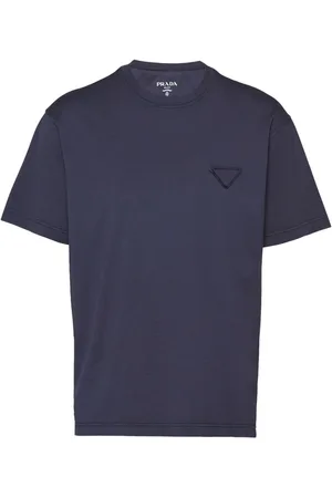 Prada T-Shirt mit Logo-Patch
