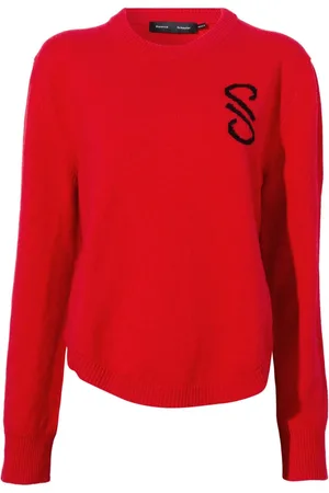 Proenza Schouler Pullover mit Intarsien-Logo