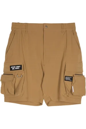 Izzue Cargo-Shorts mit Logo-Applikation