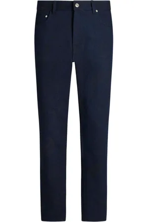 Etro Schmale Jacquard-Jeans