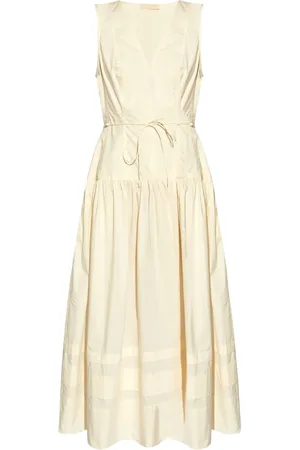 ULLA JOHNSON Kiran Popeline-Midikleid