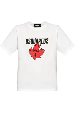 Dsquared2 Horror T-Shirt mit Ahornblatt-Print